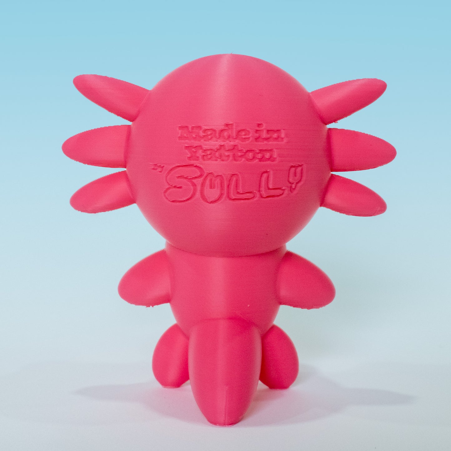 Axolotl toy by Sully