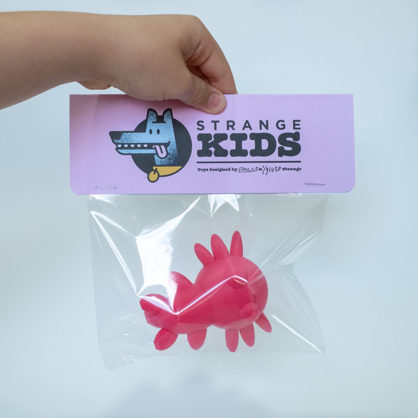 Axolotl toy by Sully